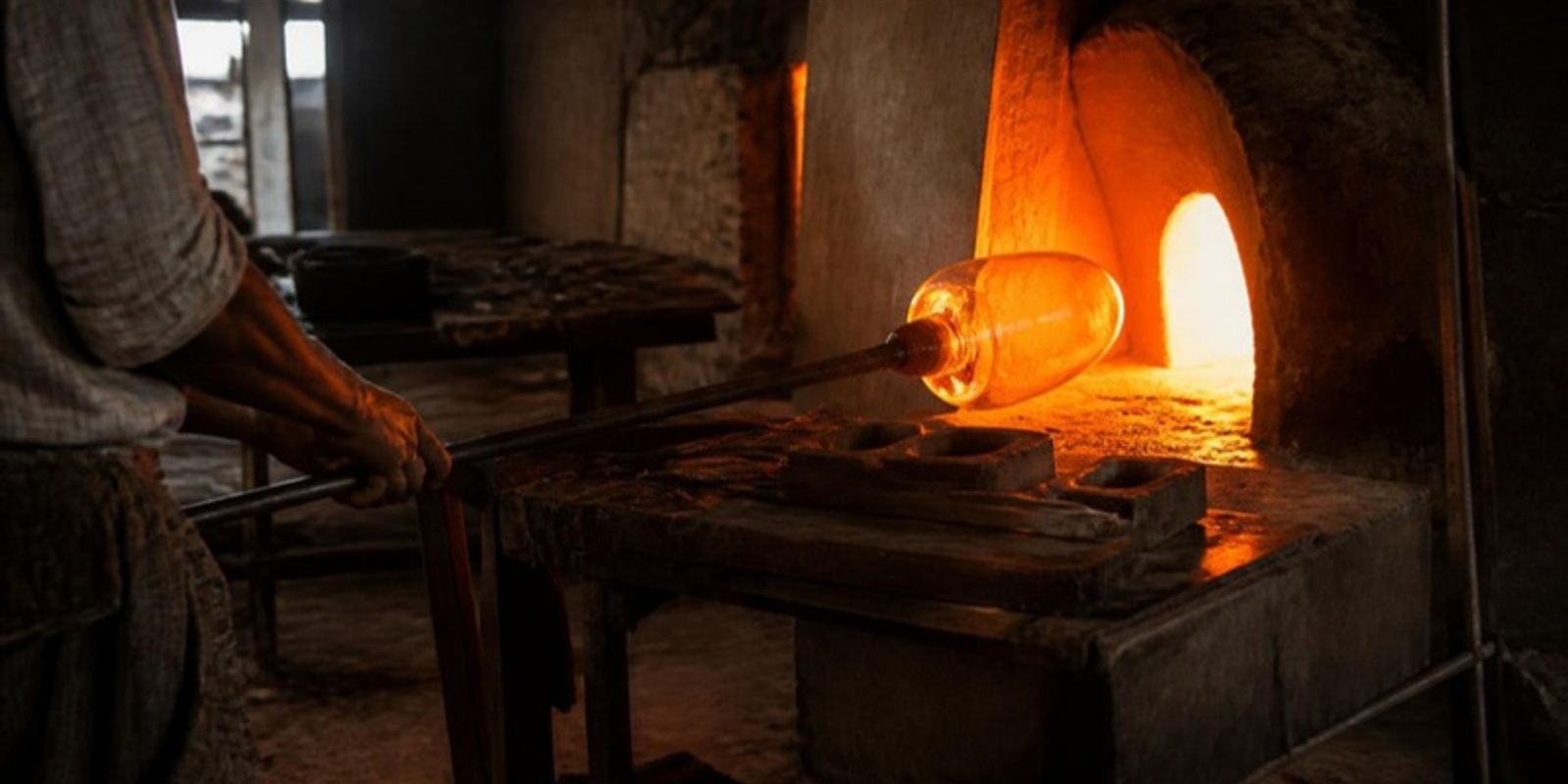 The Schön Glass factory