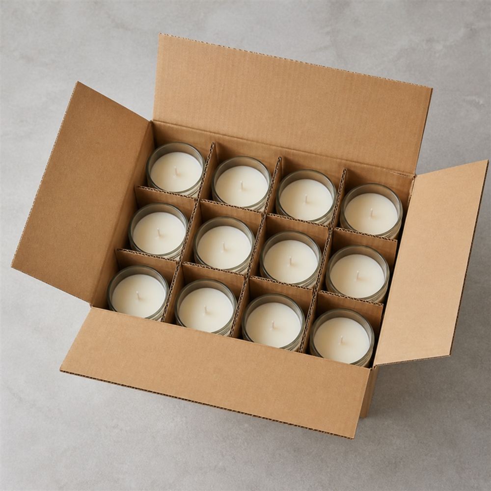Export cartons with dividers, if you have your own retail packaging